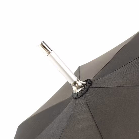 Automatische Pongee-Regenschirme/faltbare Geschenk-Sonnenschirme für den Außenbereich/individuelle Werbe-Golfschirme/gerader, winddichter Werbeschirm aus Aluminium (T(UA32203))
