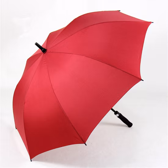 190t Pongee Rain Custom Promotion Werbung Gerader 27 Zoll 30 Zoll Golfschirm