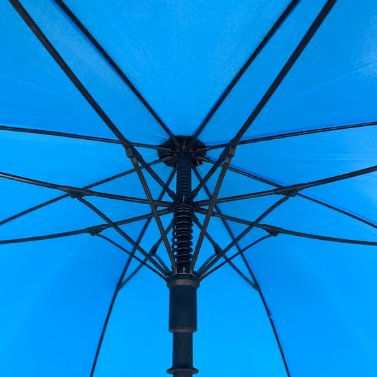 Große 30-Zoll-Golf-Regenschirme, Fiberglas-Rahmen, OEM-Logo, individuell angepasst, automatisches Öffnen