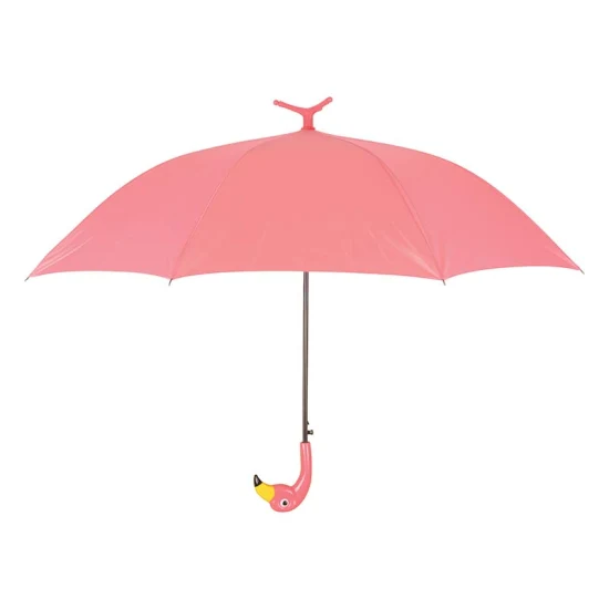 TP392 Neuer Giraffenkopf-Regenschirm mit geradem Ständer, Werbeartikel, einzigartige Geschenke, Ideen, Geschenk für Damen, Regenschirm
